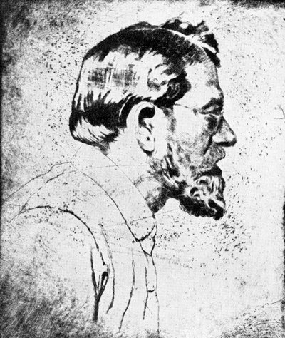 Emil Orlik - autoritratto da Emil Orlik