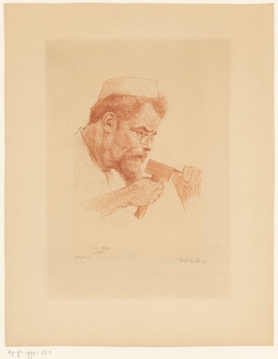 Ritratto di Max Klinger da Emil Orlik