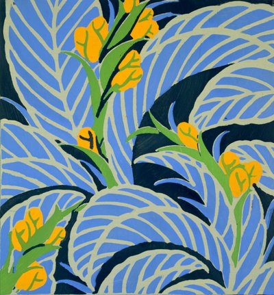 Fiori e fogliame, c.1925 da Émile Allain Séguy