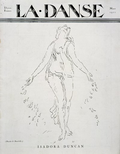 Isadora Duncan (danzatrice americana di origine irlandese) da Emile Antoine Bourdelle