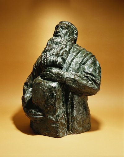 Rodin si volta indietro; Rodin Penche en Arriere, 1909 da Emile Antoine Bourdelle