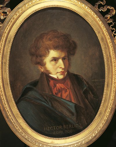 Ritratto di Hector Berlioz da Emile (after) Signol