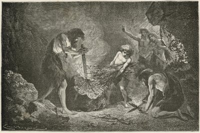 La conquista del fuoco da Emile Antoine Bayard