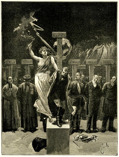 Victor Hugo, Les Châtiments, illustrazione di Emile Bayard. 