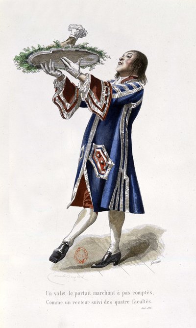 illustrazione in Oeuvres de Nicolas Boileau, Parigi 1873, Laplace Sanchez e Cie editeurs da Emile Antoine Bayard