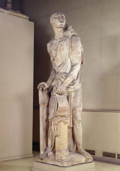 Eloquenza, modello per il monumento al Generale Carlos Maria de Alvear (1788-1852) da Emile Antoine Bourdelle