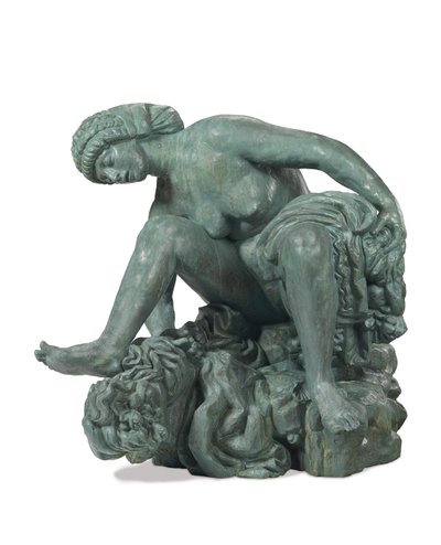 Grande bagnante accovacciata da Emile Antoine Bourdelle