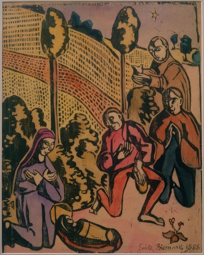 Adorazione dei pastori da Emile Bernard