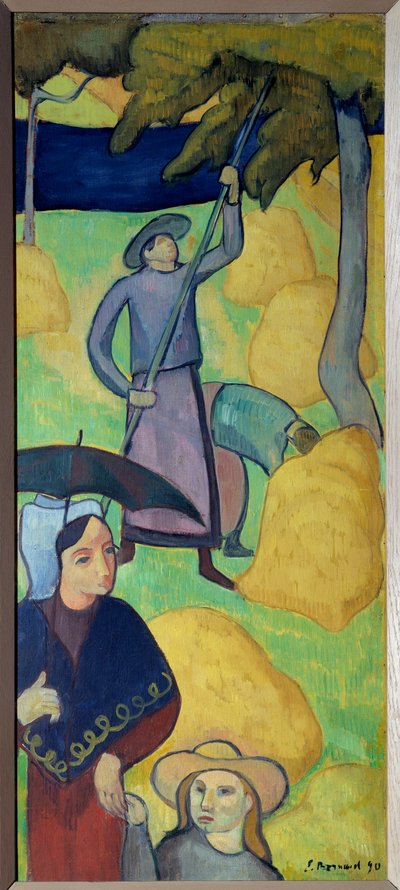 Raccolta di mele da Emile Bernard
