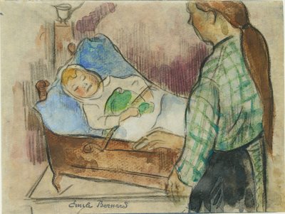 Ora di andare a letto da Emile Bernard