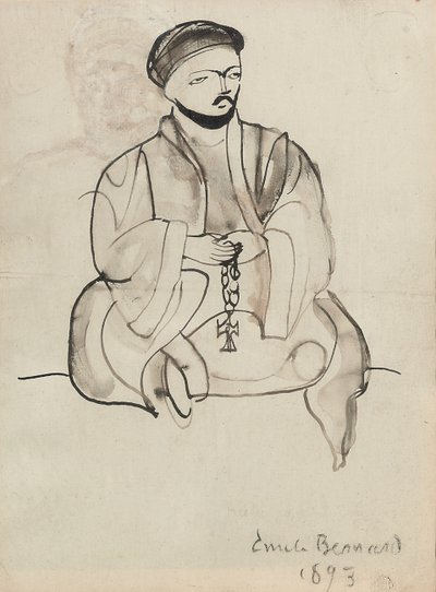 Sacerdote copto, 1893 da Emile Bernard