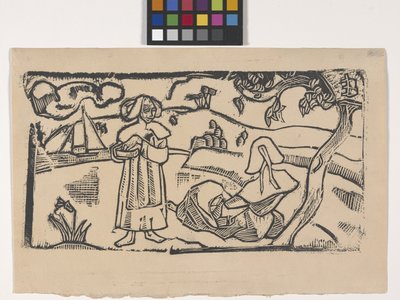 Deux Bretonnes (Due donne bretoni) da Emile Bernard