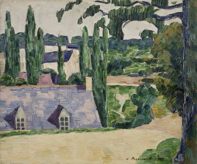 Paesaggio a Pont-Aven da Emile Bernard
