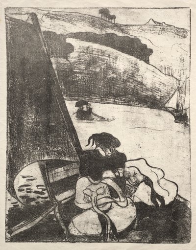 Les Bretonneries: Il ritorno dal pellegrinaggio (Le Retour du Pardon) da Emile Bernard