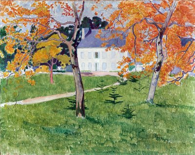 Casa tra gli alberi da Emile Bernard