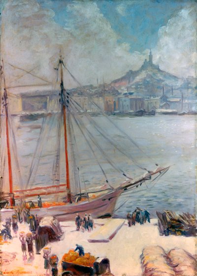 Molo di Marsiglia, 1929 da Emile Bernard