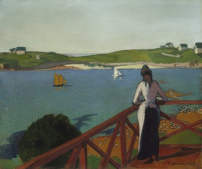 Pomeriggio a Saint-Briac. 1887 da Emile Bernard
