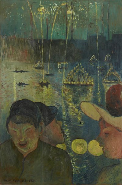 Festival notturno, 1888 da Emile Bernard