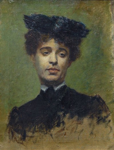 Ritratto di Marie Lemasson, 1892 da Emile Bernard