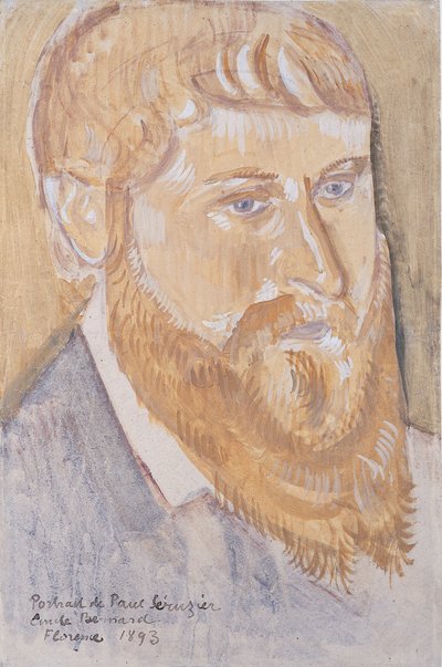 Ritratto di Paul Serusier, 1893 da Emile Bernard