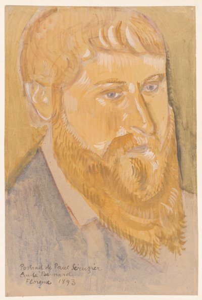 Ritratto di Paul Sérusier da Emile Bernard