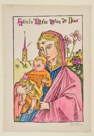 Santa Maria, Madre di Dio, con il giglio da Emile Bernard