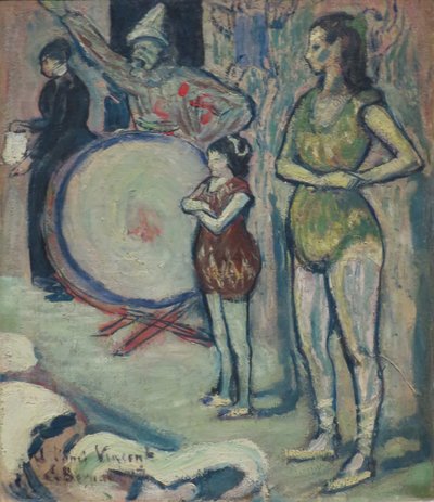 Saltimbanchi" di Emile Bernard, 1887 da Emile Bernard