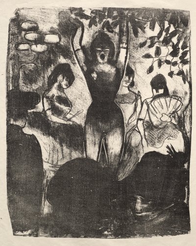 Cantante al Cafè-Concert da Emile Bernard
