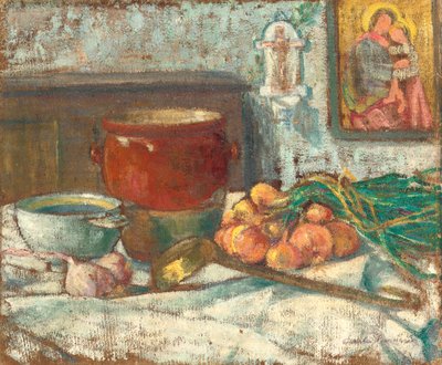 Natura morta con cipolle, 1889 da Emile Bernard