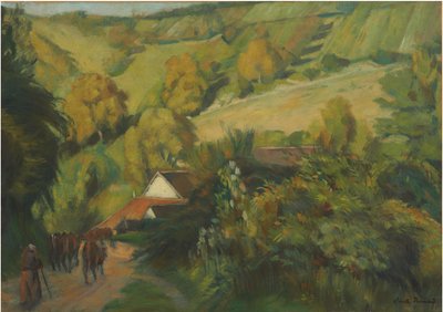 La discesa a Molosmes da Emile Bernard