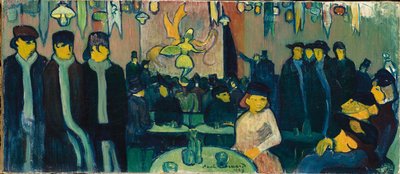 Il Tabarin, o Cabaret a Parigi, 1888-89 da Emile Bernard