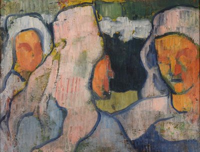 Tre Brettoni in Cuffia da Lutto da Emile Bernard