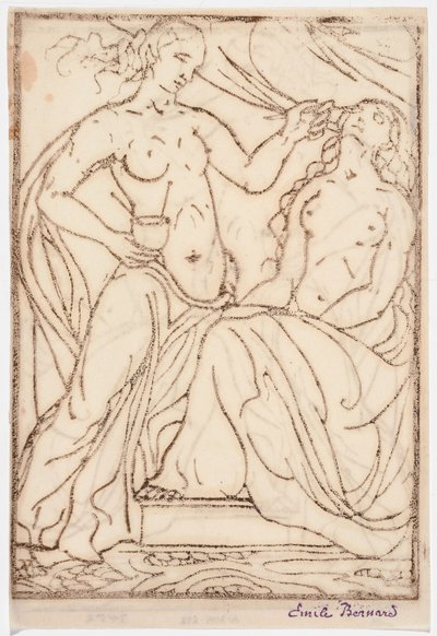 Senza titolo da Emile Bernard