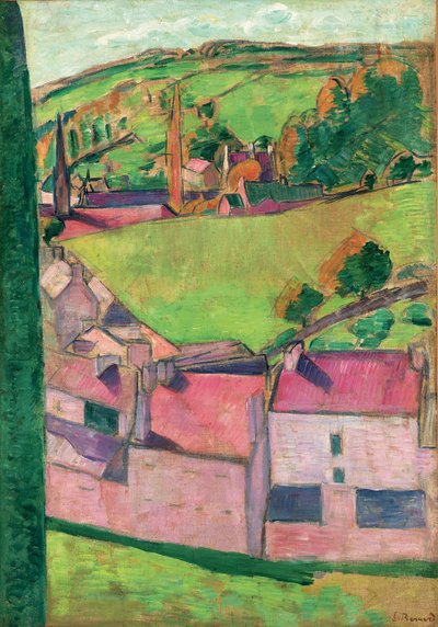 Veduta di Pont-Aven da Emile Bernard