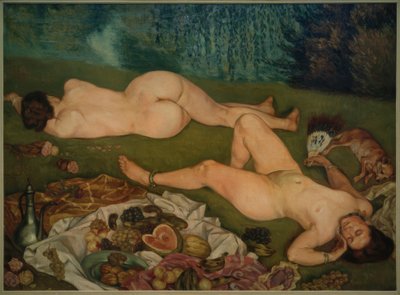 Due nudi da Emile Bernard
