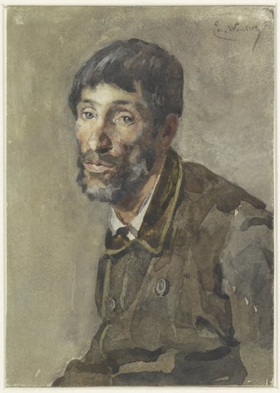 Ritratto di un uomo da Emile Charles Wauters