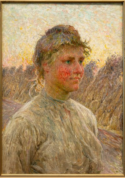 Moglie del giovane contadino da Emile Claus