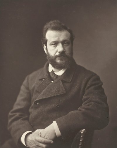 Félix Henri Bracquemond, pittore e incisore francese da Emile Courtin