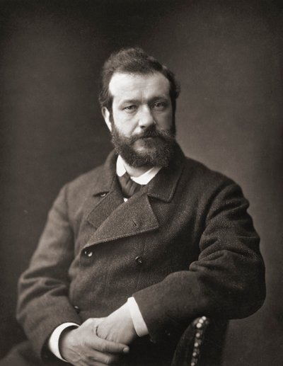 Félix Henri Bracquemond. Ritratto da Emile Courtin