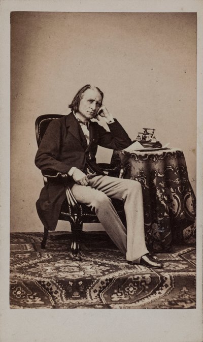 Ritratto del compositore Franz Liszt 1811-1886 da Emile Desmaisons