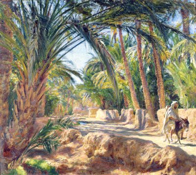 Sulla strada per Biskra da Emile Friant