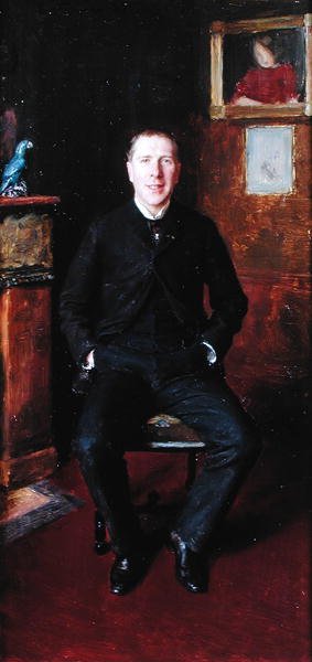 Ritratto di Ernest Coquelin (1848-1909) 1889 da Emile Friant