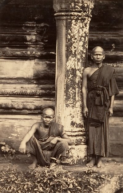 Bonzi della Grande Pagoda da Emile Gsell