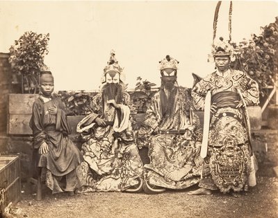 Costumi di Teatro, Saigon, Cocincina da Emile Gsell