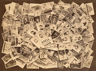 [Pubblicità fotografica], 1860 da Emile Gsell