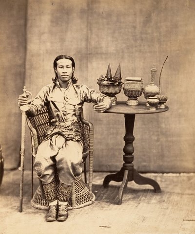 Phra-Kéo-Pha, Fratello del Re, 1866 da Emile Gsell