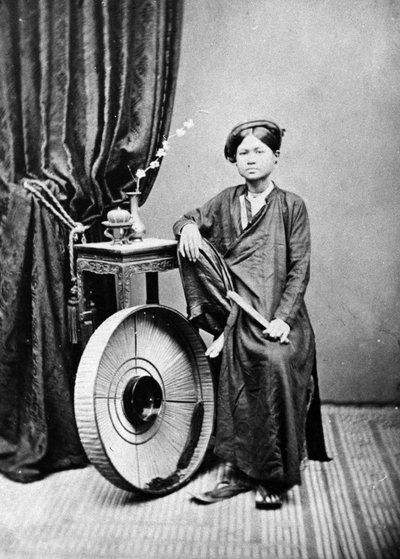 Donna Tonkin, c.1860s da Emile Gsell