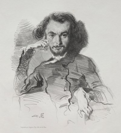 Charles Pierre Baudelaire da Emile Isidore Deroy