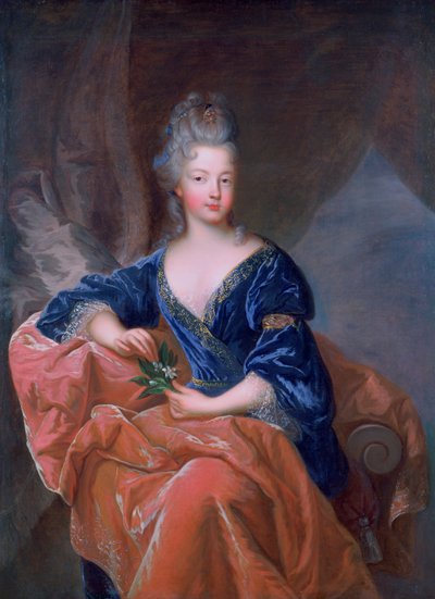 Mlle de Blois, c1840 da Emile Isidore Deroy