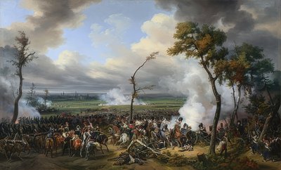 La battaglia di Hanau. 1824 da Emile Jean Horace Vernet
